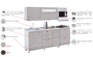 Cocina Genova 7'