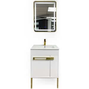 Vanity, lavamano, con Espejo Led