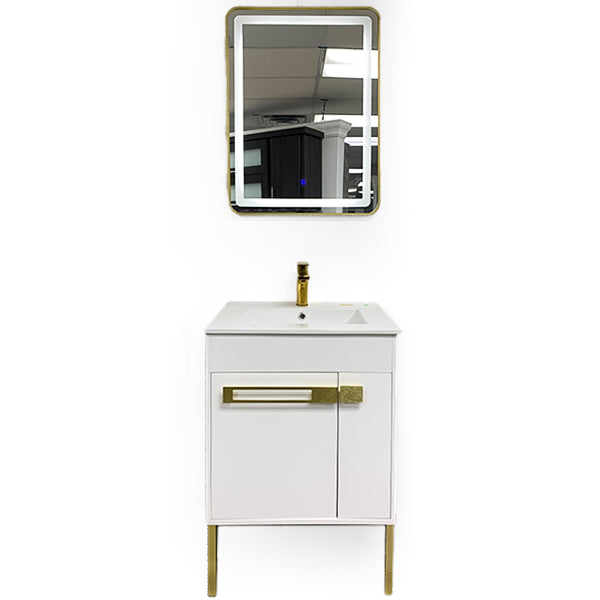 Vanity, lavamano, con Espejo Led