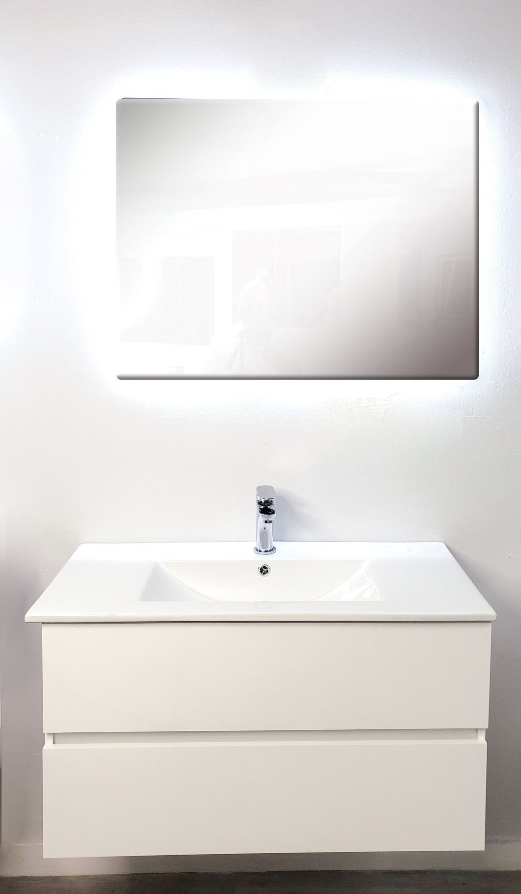 Mueble de baño en PVC (HKS139050WH)