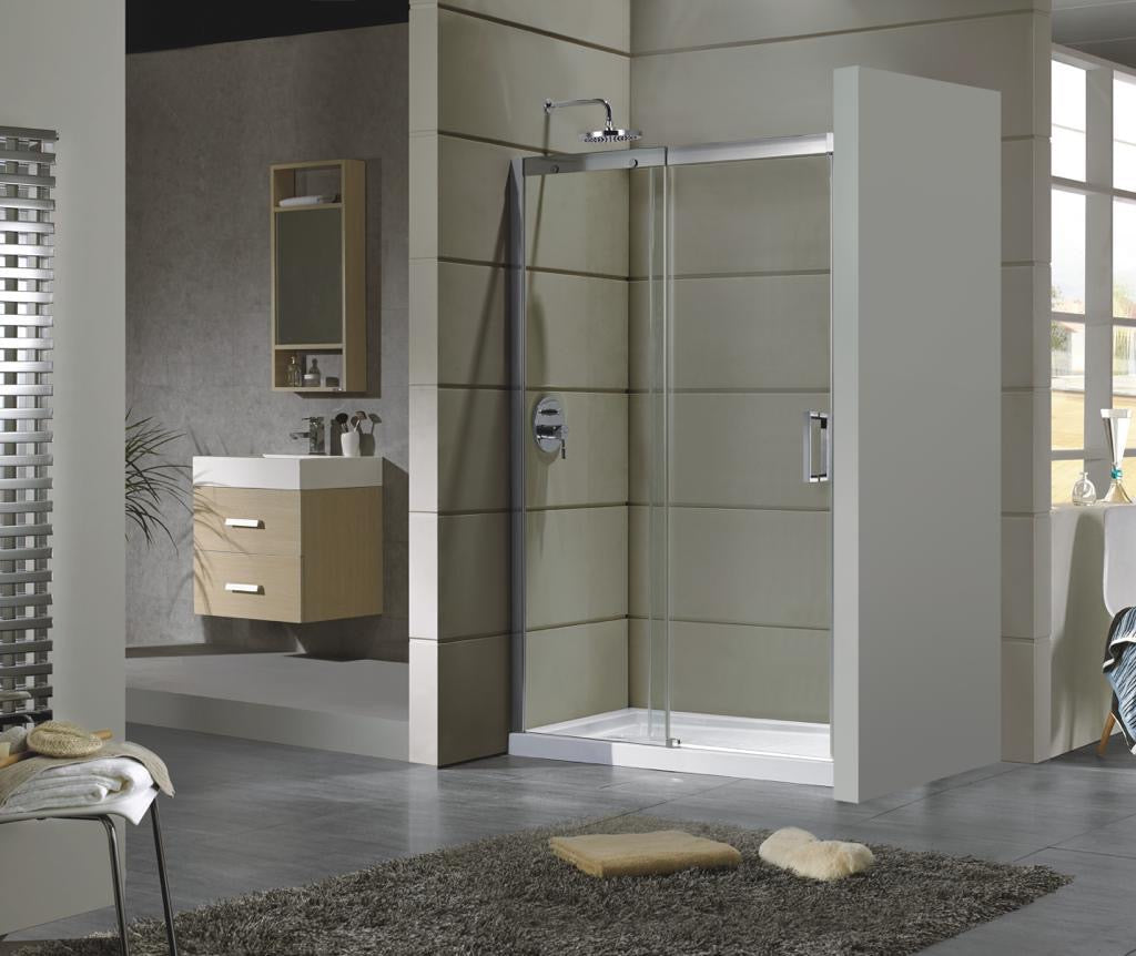 Cortina de Ducha en Cristal  60'' x 74''