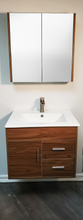 Cargar imagen en el visor de la galería, HK026 Mueble de Baño PVC 24&quot; con botiquín
