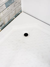 Cargar imagen en el visor de la galería, Cortina Ducha Esquina Con Piso(HSR001)
