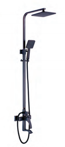 Mezcladora de ducha , shower panel negro