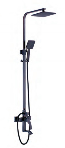 Mezcladora de ducha , shower panel negro