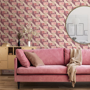 Pink Geo Medallion