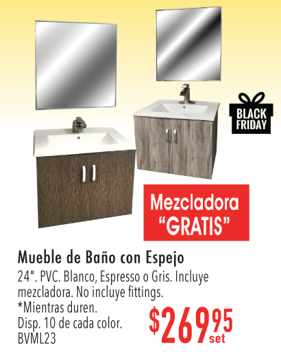 Mueble de Baño con Espejo-B