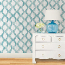 Cargar imagen en el visor de la galería, Floating Trellis (Teal)
