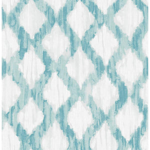 Floating Trellis (Teal)