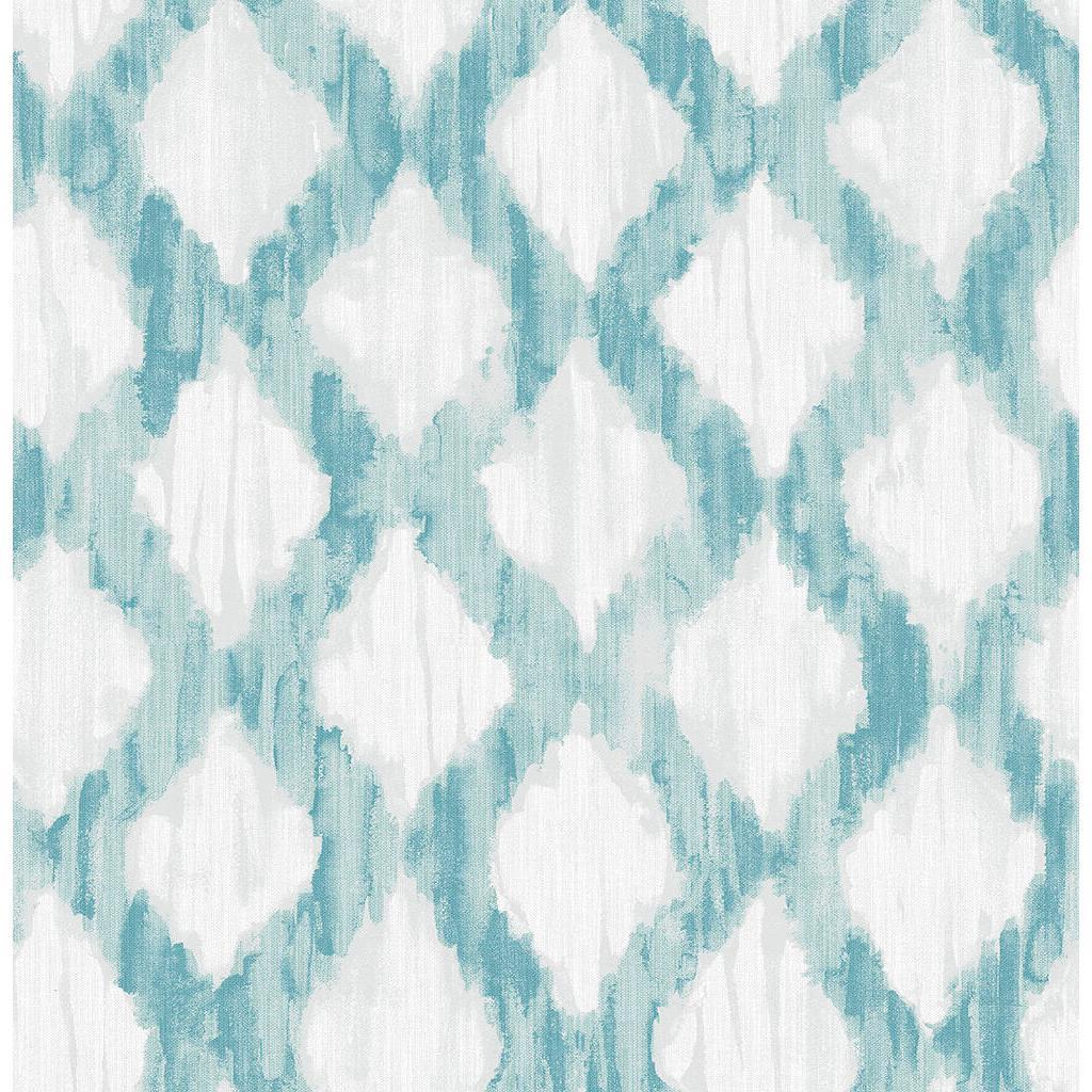 Floating Trellis (Teal)