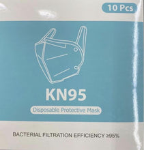 Cargar imagen en el visor de la galería, Mascarilla KN95 (10 Pack)
